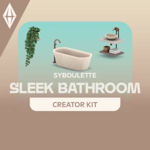 The Sims 4 Sleek Bathroom Kit PS4